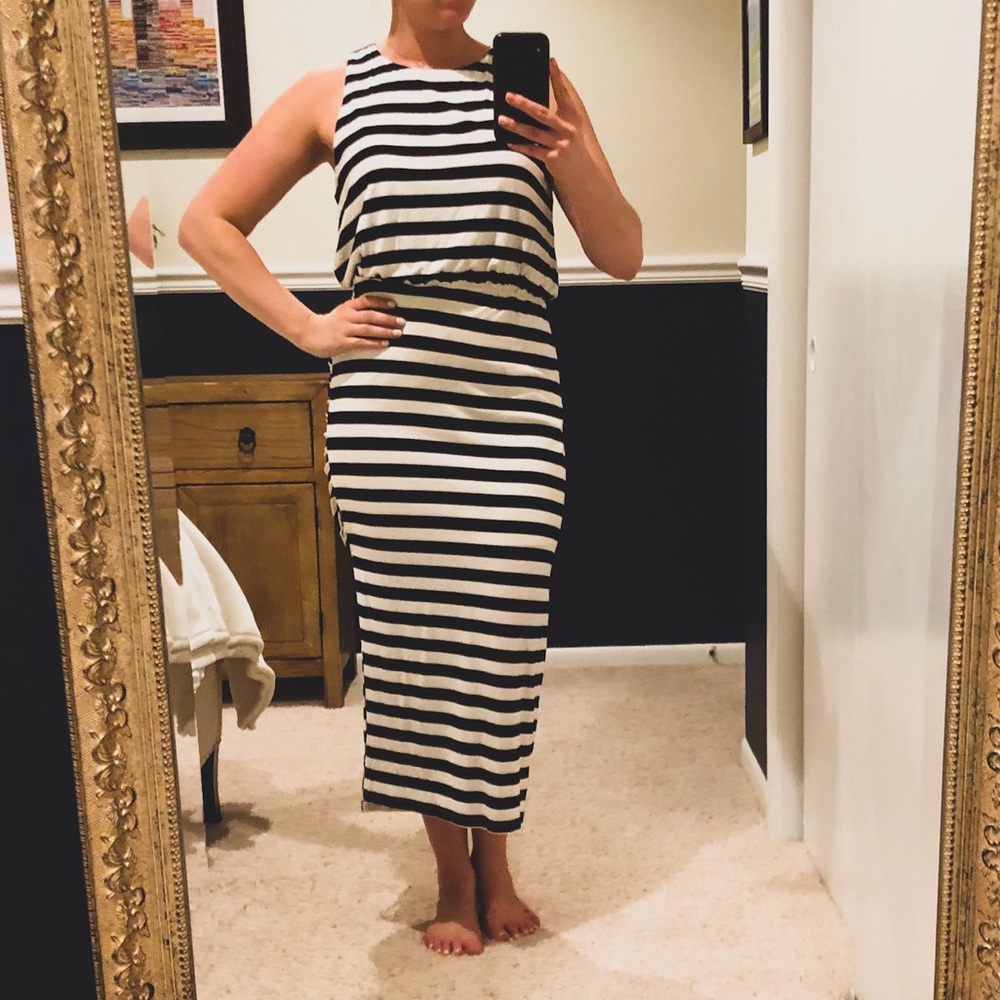Adelyn Rae Striped Dress